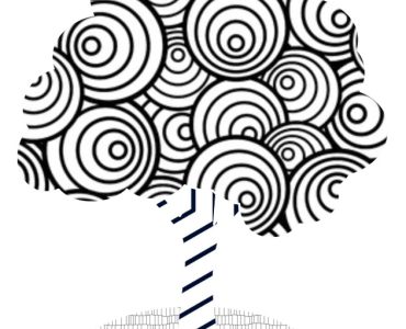 geometric abstract tree