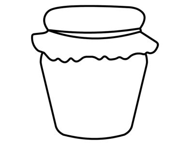 glass jar honey