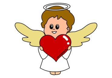 Guardian angel boy | Coloring Page