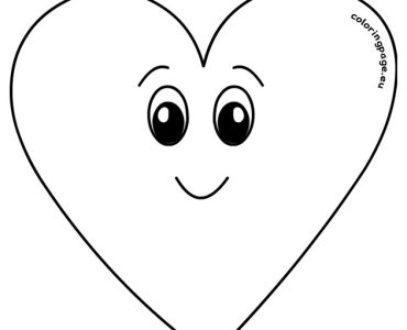 heart face