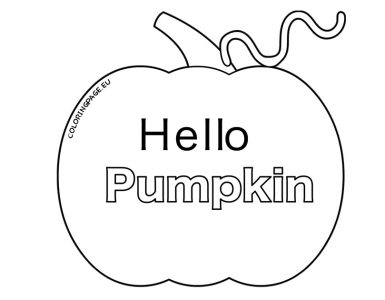 hello pumpkin template