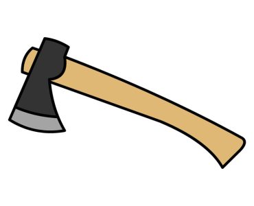 wooden axe