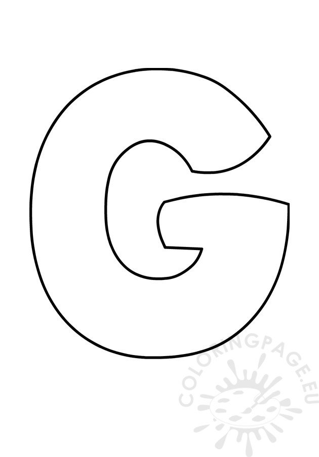 bubble letter g 1