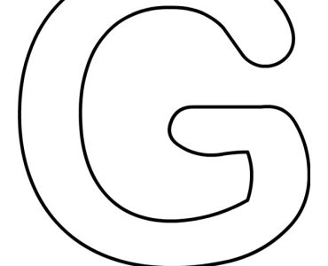 bubble letter g
