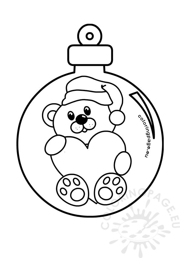 christmas ball bear