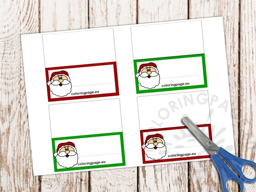 christmas place cards 2