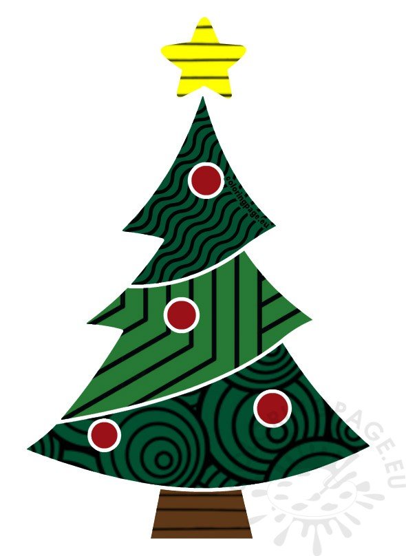 christmas tree art