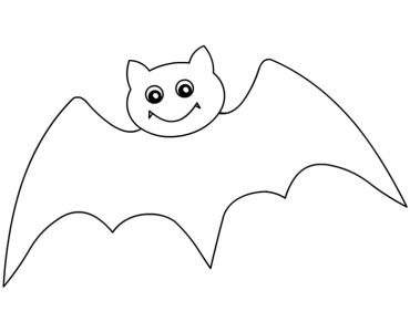 flying bat template