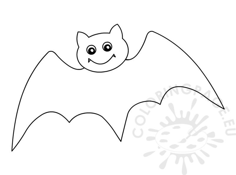 flying bat template