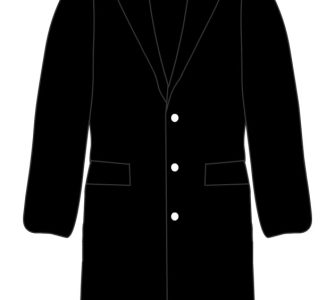 men black wool coat