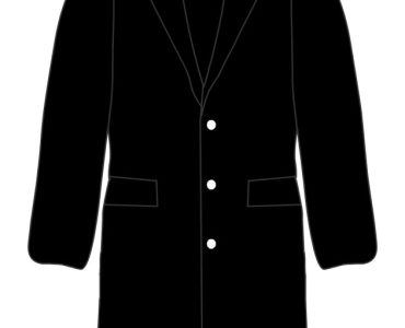 men black wool coat