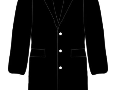 men black wool coat