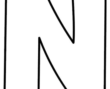 n bubble letter