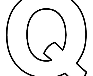 q bubble letter