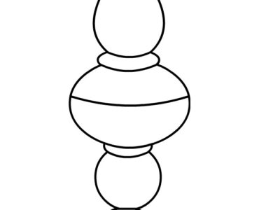 blank ornament shape