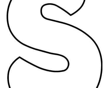 bubble letter s