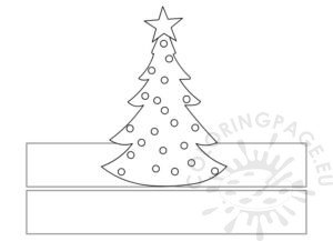 Christmas Headband craft | Coloring Page