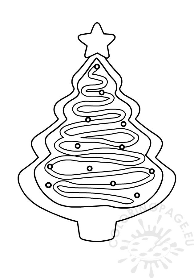 christmas-tree-cookie-coloring-page