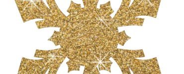 gold snowflake