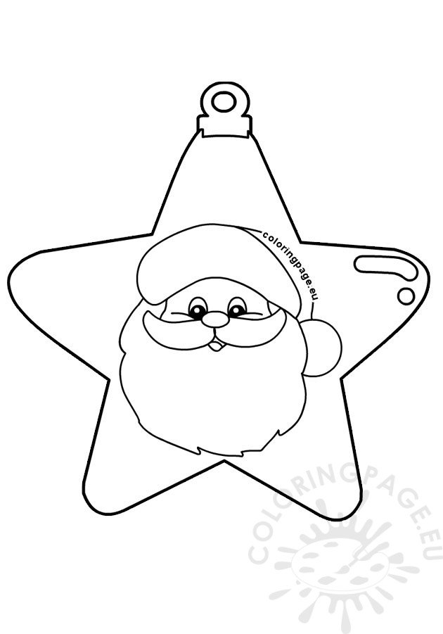 ornament santa claus