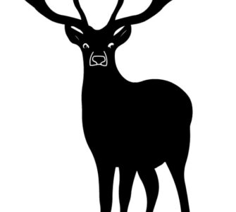 reindeer silhouette