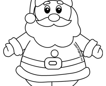 santa claus drawing