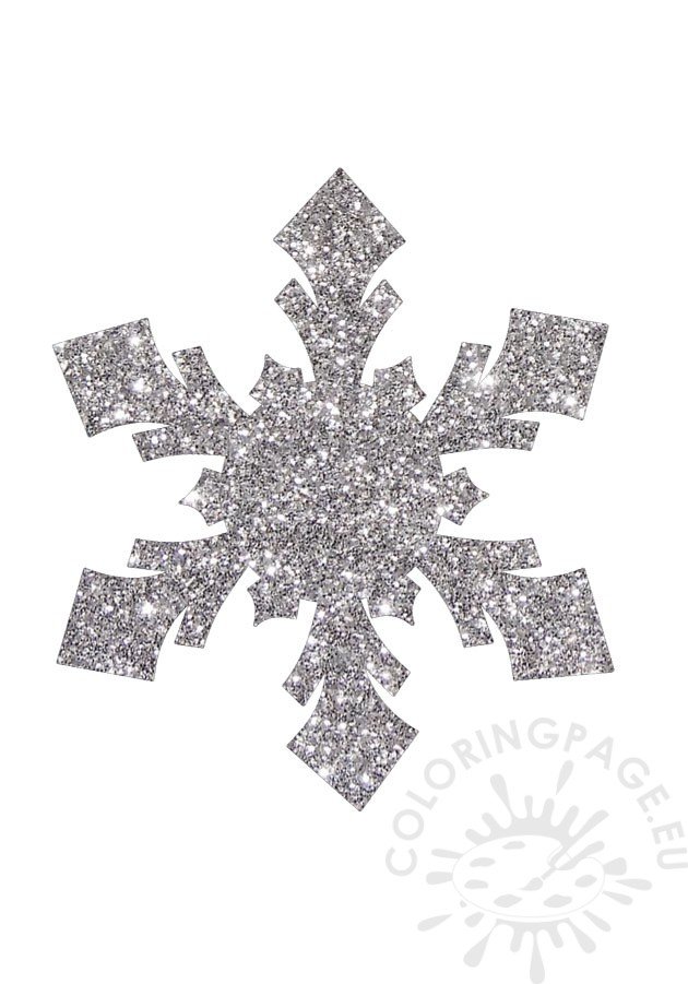 silver snowflake
