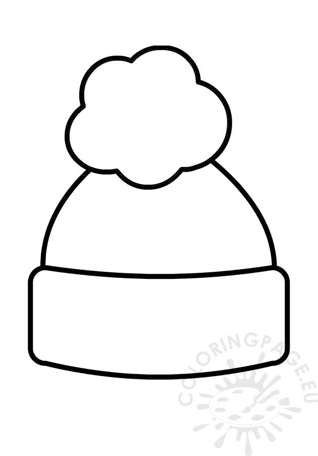 simple winter hat