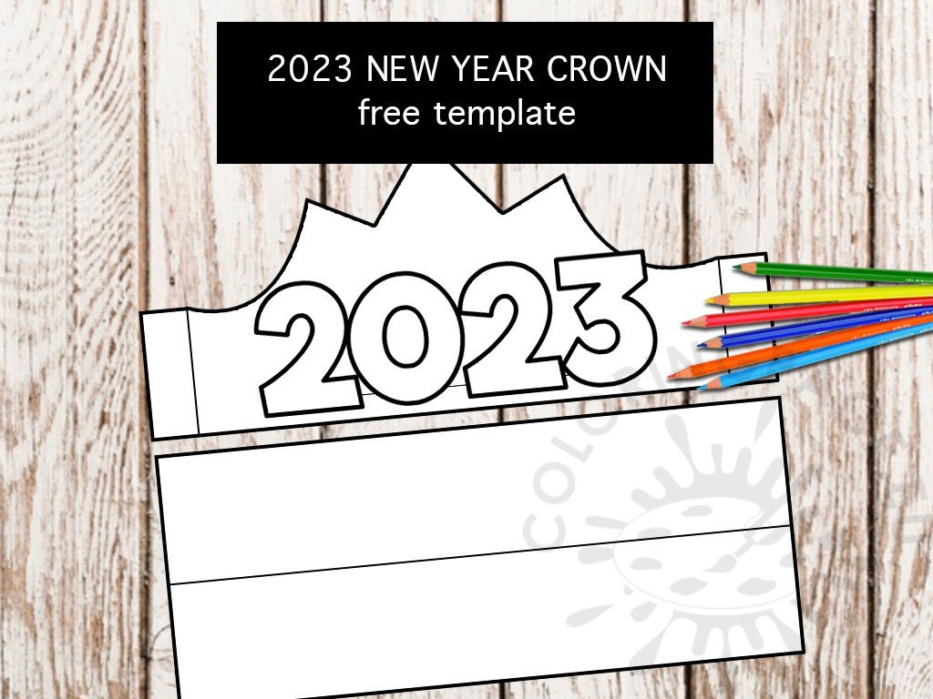 2023 new year crown