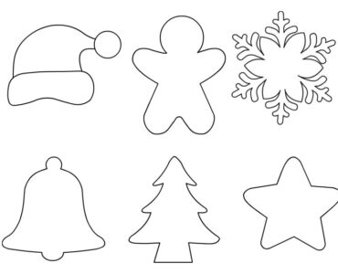 christmas cookie templates