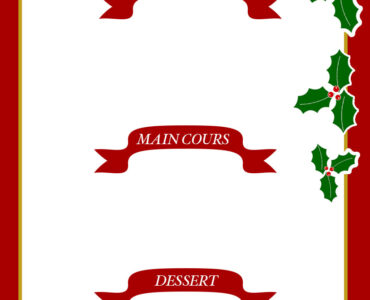 christmas menu