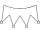 Elf collar Coloring Page Elf collar Coloring Page