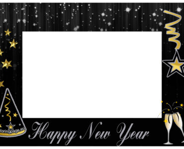 new year frame
