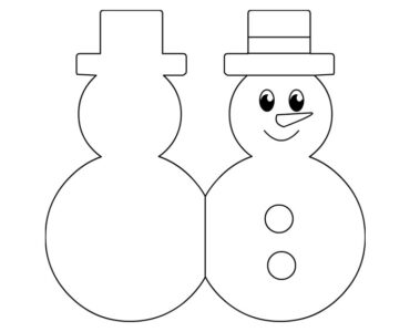 snowman card