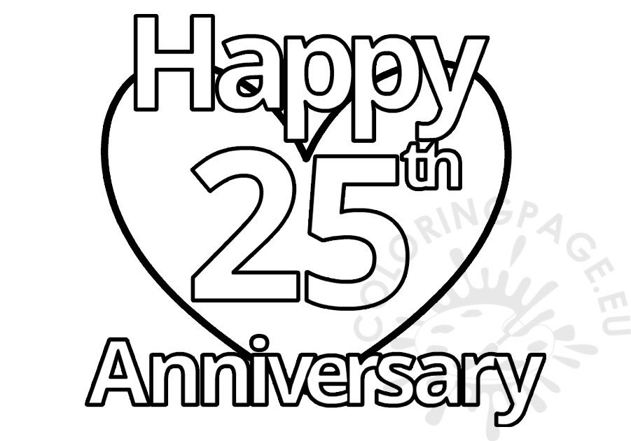 25 wedding anniversary