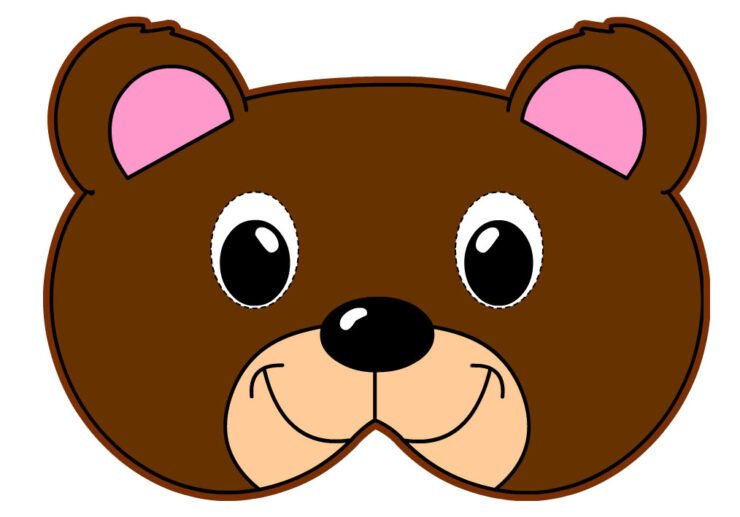 Brown Bear Mask 