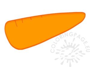 Carrot nose | Coloring Page