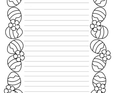 easter paper letter