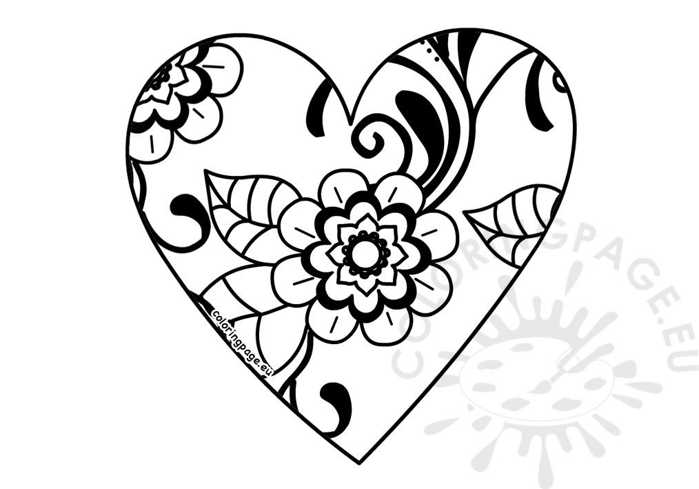 floral heart