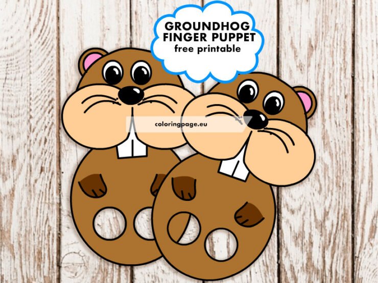 groundhog-finger-puppet-coloring-page