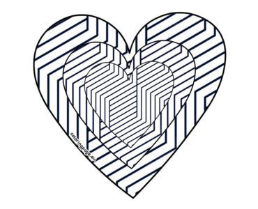 heart abstract design