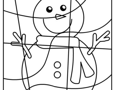 snowman art