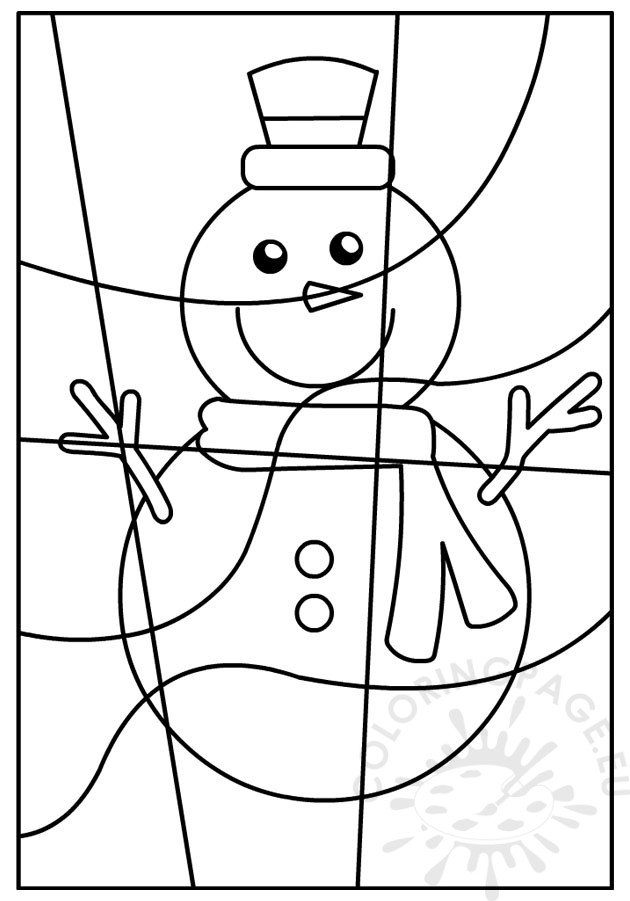 snowman art