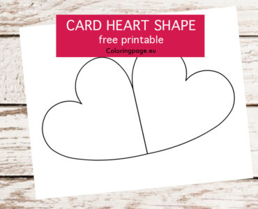 card heart shape