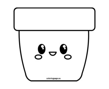 cute flower pot