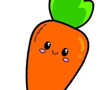 cute kawaii carrot