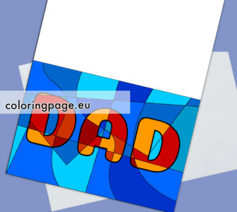 dad birthday card