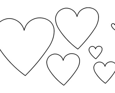 heart templates printable