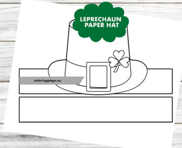 leprechaun paper hat