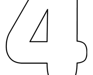 bubble letter 4